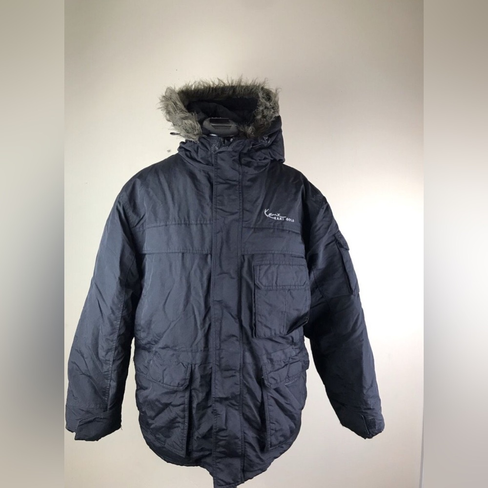 Karl Kani Gold Down Feather Parka Jacket